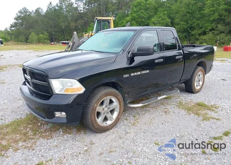 2012 Ram 1500 St from USA, damaged, VIN 1C6RD7FT0CS144525